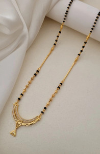 kmarco New Trending Brass Gold-Plated AD Mangalsutra For Women | Latest Design 2026 | Brass Mangalsutra