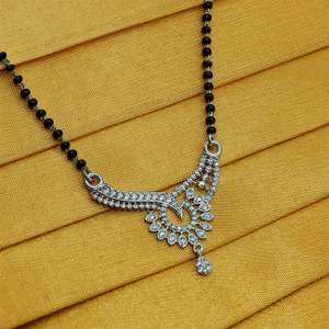 Zarkan Silver Mangalsutra