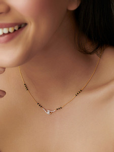 Bhumi09 Brass Mangalsutra