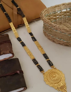 Rohit Fashion Trending New Gold Plated Mangalsutra For Women's Wear Brass Mangalsutra