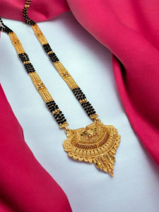 theostrichcollection Princess Colorful Mangalsutras Brass Mangalsutra
