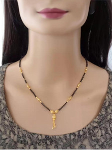 Mak Beautic Gold Plated Ramdev Design for women Alloy Mangalsutra