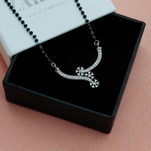 Zarkan Silver Mangalsutra