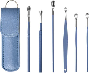Easymart Wax Cleaner Ear Cleaning Tools kit Stick Set Spring Curette Earwax Remover