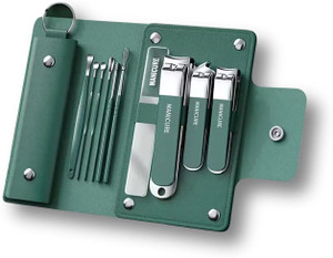 VHRENTERPRISE Pro Care 10 in 1 Manicure Kit Nail Care Premium Kit