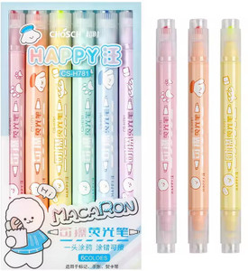 53 Arts 6 Pcs Erasable Highlighter Pens
