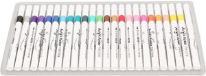 FLOSTRAIN Acrylic Pens, Widely Used Waterproof Acrylic Paint Markers for Glass (24 Colors)