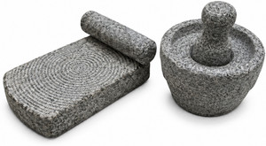 ANKETRAS Mini Ammikal Attukal 2-3 inch Stoneware Masher - Image 4