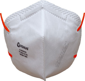 Venus Venus V-4400 N95 Mask NIOSH Certified, Unisex Anti- Pollution Mask (Outside Maharashtra) Filtering Efficiency - > 95% for Non-Oil Based Particles