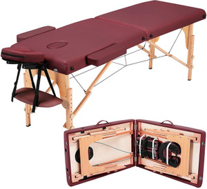 R A Products Massage Tables Portable Spa Bed 84 Inch Adjustable 2 Fold Salon Bed Face Cradle Spa Massage Bed