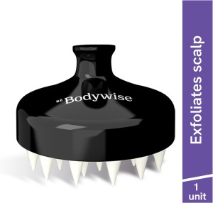 Be Bodywise Hair Scalp Head Shampoo Scrubber | Exfoliates & Stimulates Scalp Massager