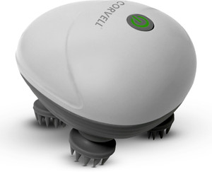 Corvell Electric Scalp Massager for Hair Growth | 96 Silicone Nodes with Detachable Head ,3 Speed Modes |Rechargeable Head Massager for Scalp, Hair Growth, Stress Relief Massager