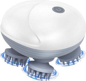 TENS Massage Gun Scalp Massager, Rechargeable Electric Head Kneading Massager 3 Speed Massager
