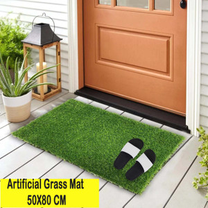 RIDHI CREATIONS Artificial Grass, PVC (Polyvinyl Chloride) Floor Mat