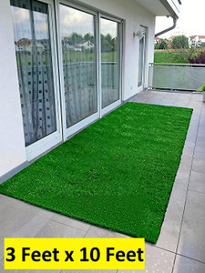 COMFY HOME Artificial Grass, PP (Polypropylene) Floor Mat