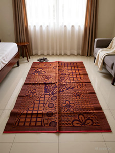 BGK PP Plastic Chatai Mat Yellow - Image 6