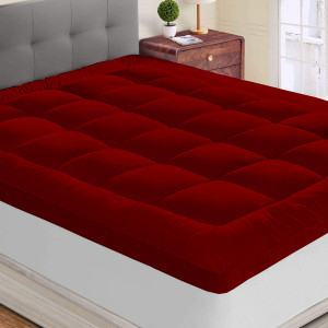TUNDWAL'S Mattress Topper Queen Size Breathable, Stretchable, Waterproof Mattress Cover