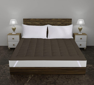 Relaxfeel 2 inch (5.08 cm) Queen Size Microfibre Stretchable, Waterproof Mattress Topper