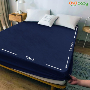 ओयो बेबी फिटेड डबल साइज मैट्रेस प्रोटेक्टर