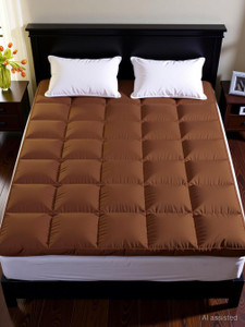 RRC King Size Microfibre Breathable, Stretchable, Waterproof Mattress Topper