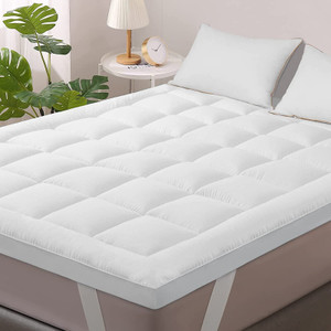 Comfowell Mattress Topper King Size Stretchable, Waterproof Mattress Cover