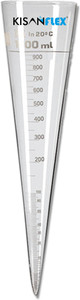 KisanFlex 1000 ML Imhoff Cone for Sedimentation, Biofloc test for Aquarium, Research Test Indicator