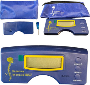 Digital Scoliometer Biotronix Digital Scoliometer for Measuring Spinal Curvature Advanced ...