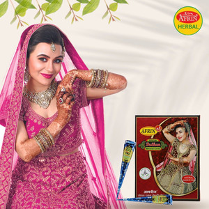 Afrin Henna Mehandi Cone 30gm each Natural Mehendi
