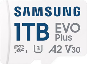 SAMSUNG A2 V30 EVO Plus 1 TB MicroSDXC Class 10 160 MB/s  Memory Card Compatible with Mobile, Tablet, Computer, Gaming Console, Camera