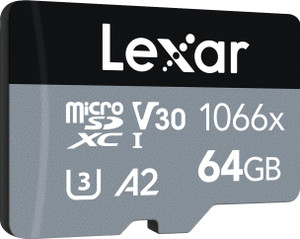 Lexar LMS1066064G-BNANG Ultra 64 GB MicroSD Card Class 10 160 MB/s  Memory Card Compatible with Camera, Computer, Gaming Console, Mobile, Tablet