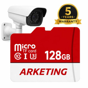 ARKETING U256 256U 128 GB MicroSD Card Class 10 120 MB/s  Memory Card Compatible with Camera, Computer, Gaming Console, Mobile, Tablet