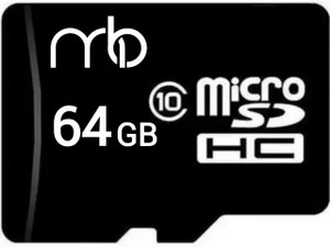 MOREBYTE MicroSD Card Black Series Black Series 64 GB MicroSD Card Class 10 90 MB/s  Memory Card Compatible with Mobile
