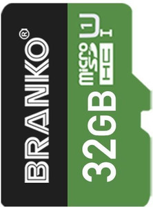 Branko SD-Card-10C Micro SD Card 32 GB MicroSD Card Class 10 90 MB/s  Memory Card Compatible with Mobile, Camera, Tablet