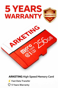 ARKETING ARK256PROW XPRO 256 GB MicroSD Card Class 10 120 MB/s Memory Card Compatible with Camera, Mobile, Computer, Tablet