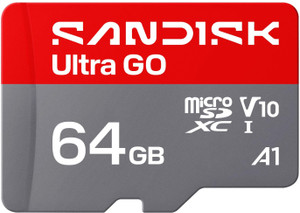 SanDisk Ultra Go Ultra Go 64 GB MicroSD Card Class 10 120 MB/s Memory Card Compatible with Computer, Mobile, Camera