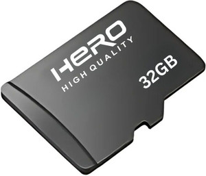 herohighquality 4 PRO 32 GB MicroSD Card Class 10 100 MB/s  Memory Card Compatible with Mobile, Tablet, Gaming Console