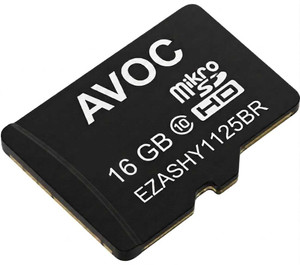 AVOC FLASH Ultra High Speed Transmission Micro HD 16 GB MicroSD Card Class 10 30 MB/s Memory Card Compatible with Camera, Camera, Gaming Console, Mobile, Tablet
