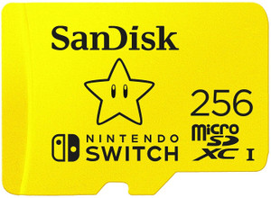 nintendo SanDisk microSDXC™ UHS-I Card for Switch™ - 256GB, Up to