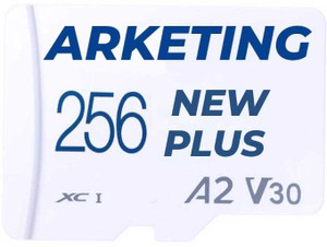 ARKETING CQM-256 1NE 256 GB MicroSDXC Class 10 130 MB/s  Memory Card Compatible with Camera, Computer, Gaming Console, Mobile, Tablet