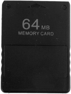 Tech Aura 64MB Memory Card for Sony PlayStation 2 (Black) Ps2 64 mb memory card for playstation 2 64 MB P2 Card Class 2 20 MB/s  Memory Card Compatible with Gaming Console