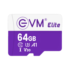 EVM EETF/64GU3 Elite 64 GB MicroSDXC Class 10 100 MB/s Memory Card Compatible with Camera, Mobile, Tablet