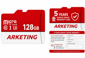 ARKETING SDSDQM-128-B35 USB 3 128 GB TF Card Class 10 120 MB/s  Memory Card Compatible with Camera, Computer, Gaming Console, Mobile, Tablet