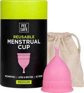 Pee Safe Medium रीयूजेबल मासिक धर्म कप