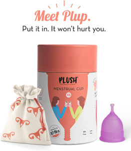 PLUSH XS रीयूजेबल मासिक धर्म कप