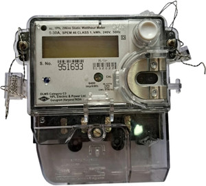 HPL ELECTRIC SINGLE PHASE ENERGY METER DLMS MULTI FUNCTION Metal Electrical Box