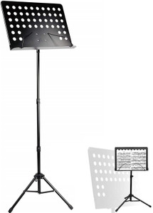 Testudo Foldable Metal Music Stand (Black) - Image 1