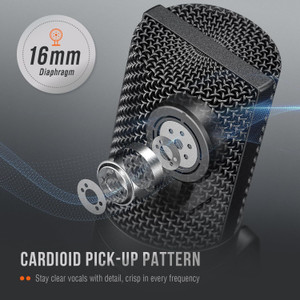 Fifine K669 Black XLR Dynamic Microphone - Image 6
