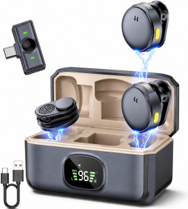Monrix Q8 Wireless Dual Lavalier Mic System - Image 6