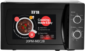 IFB 20 L Multi Stage Cooking, Quick Start, Auto Defrost, Delay Start, Overheating Protection Solo Microwave Oven