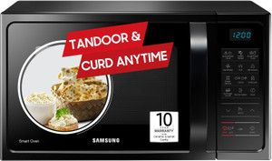 Samsung 28 L Curd Making, Pre heat, Eco Mode, Power Defrost, Auto Cook Convection & Grill Microwave Oven